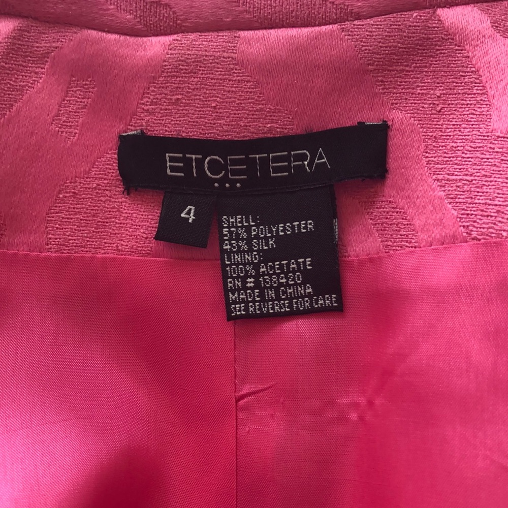 Darling Etcetera pink zebra moto jacket - Picture 7 of 7
